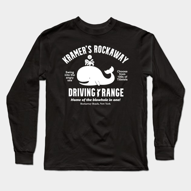 Seinfeld - Kramer's Rockaway Driving Range Long Sleeve T-Shirt by DrawingBarefoot
